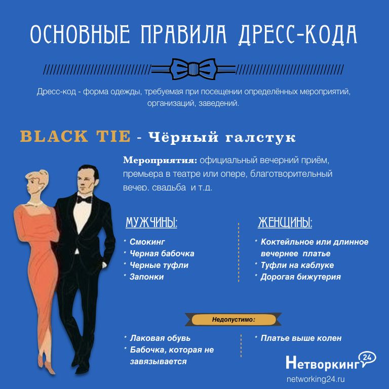 Dress code. Что надеть, чтобы соответствовать Нетворкинг 24